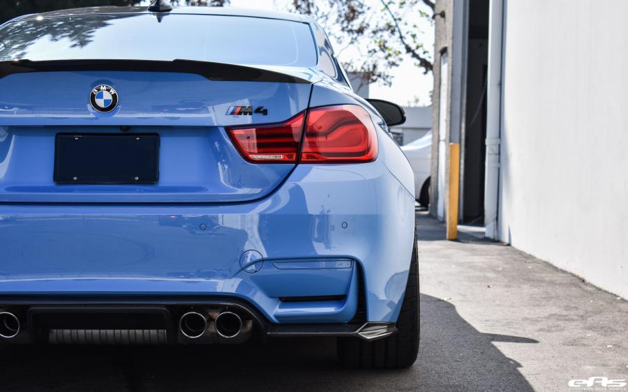 Детали экстерьера BMW M4 Coupe Yas Marina Blue by EAS 2017 года  (фото 14 из 14)